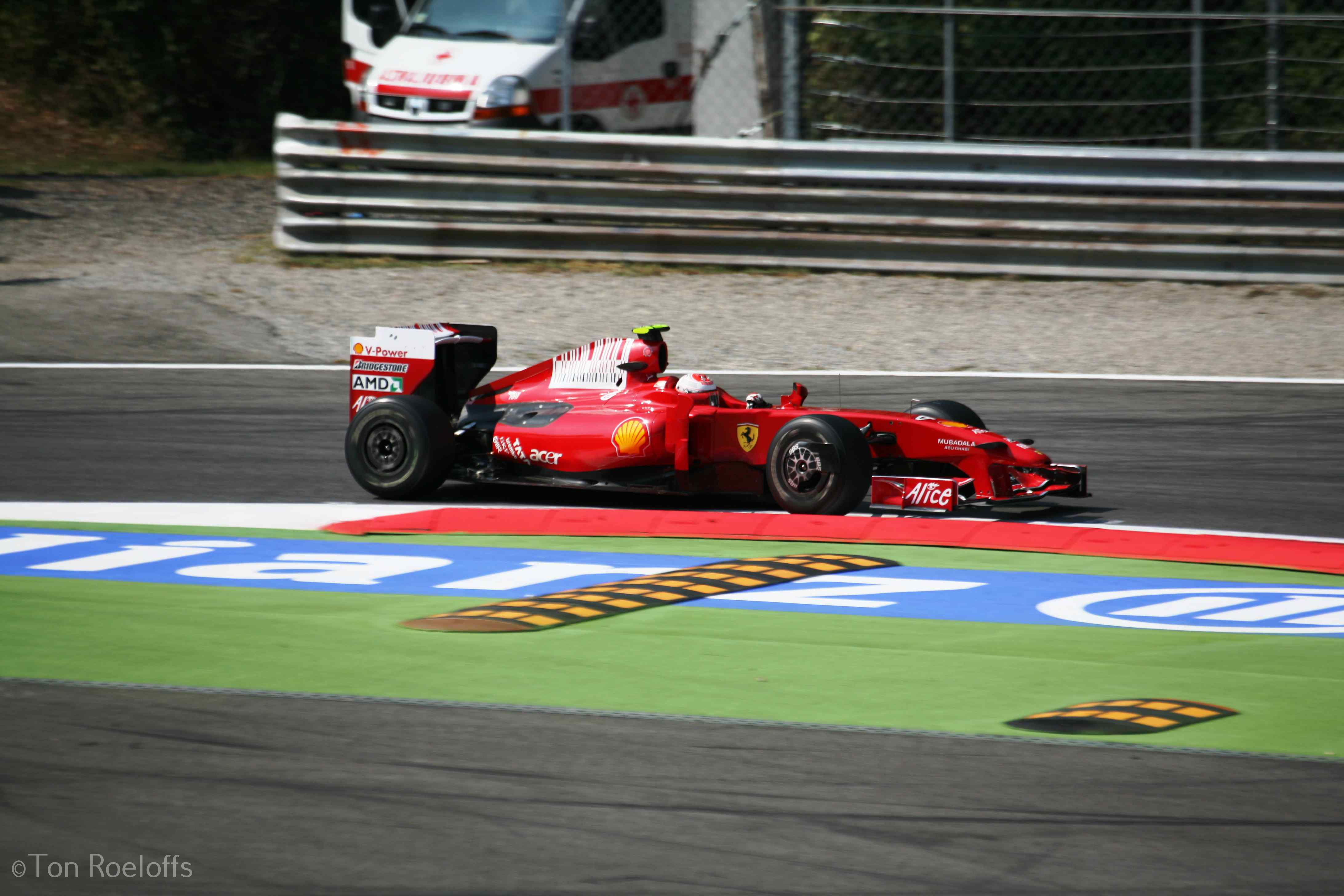 Vettel verremt zich